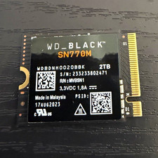 Western Digital WD_BLACK SN770M 2TB M.2 2230 NVMe SSD 100% Health picture