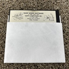 WARP SPEED SOFTWARE - Atari 400/800 Happy Computer Software 5.25