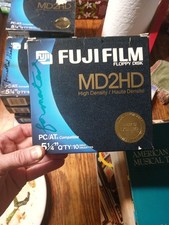 Fujifilm Floppy Disk MD2HD 10-Pack 5-1/4