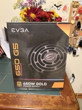 EVGA 550 GA ATX Power Supply 550W 80plus Gold Rated PSU Factory Sealed picture