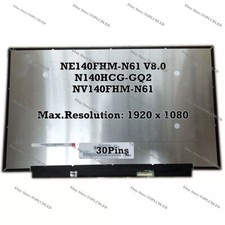 NE140FHM-N61 V8.0 Fit IPS EDP N140HCG-GQ2 NV140FHM-N61 72% Color 1920X1080 picture