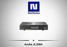 HPE Aruba JL258A 2930F 8 Port PoE+  2x10G SFP+ Managed Switch picture