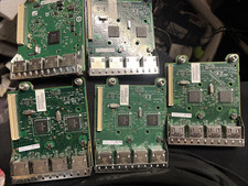 Lot of 5 Dell Broadcom 5720 Quad-Port 1GbE BASE-T FM487 0FM487 picture