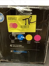 HP 201A LaserJet Toner Cartridges - Black, Cyan, Magenta, Yellow, Pack of 4 picture