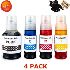 4 PK GI-21 refill Ink bottle Set For Canon Pixma Megatank G1220 G2260 G3260 picture