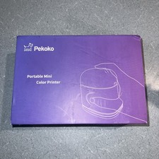 PEKOKO K1 Portable Mini Color Printer Handheld Wireless Bluetooth -Open Box picture