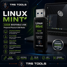 Linux Mint 22.3 Cinnamon Bootable USB 32GB Prepared Physical Media picture