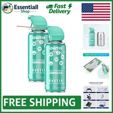 Eco-Friendly Air Duster Pack - 2 x 3.5oz for Thorough and Gentle Cleaning picture