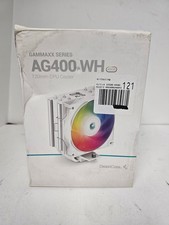 (NEW) DeepCool AG400 WH ARGB Single-Tower CPU Cooler, 120mm Static ARGB Fan picture