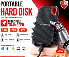 M.2 Portable SSD 1TB, 2TB  External Hard Drive USB Type-C High Speed Laptop MAC picture
