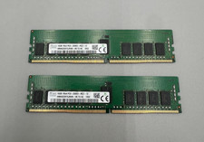 Lot Of 2 SK Hynix RAM Memory 16GB (2 x 16GB = 32GB) DDR4 PC4 2666MHz Green/Big/B picture