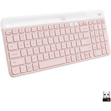 Logitech K585 Slim Multi-Device Wireless Keyboard, Rose picture