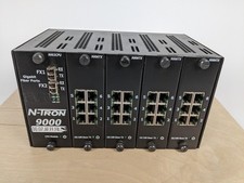 N-TRON 9000B Industrial Ethernet Switch 9002CPU 4x 9006TX 24-Port Managed picture