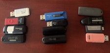 Lot of 12 USB Flash Drives 4x16GB 4x32GB 4x64GB SanDisk PNY Toshiba picture