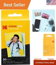 Kodak 2x3  Sticky-Back ZINK Photo Paper - 50 Sheets of Instant Memories picture