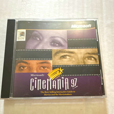 Microsoft Cinemania 97 Interactive Movies & Moviemakers Guide CD-ROM Windows 95 picture