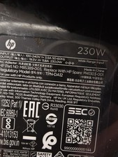 Geniune 230W AC Charger For HP M85389-003 M41303-001 TPN-DA12 picture