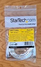 StarTech USB C Cable 2 meter USB C to USB C 6.6 ft NEW picture