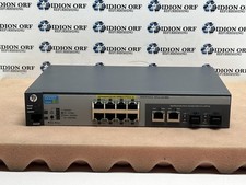 HP J9298A 2520G 8 Port PoE Gigabit Ethernet Switch Grade B SKU 7138 picture