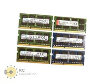 Lot 6x Mixed Brands 8GB DDR3L-1600 PC3L-12800S SODIMM RAM Memory picture
