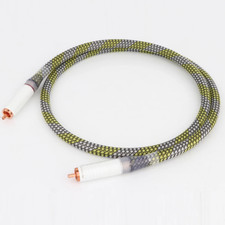 75 Ohm OCC Pure Copper Digital Coaxial Audio Cable With Copper Plated RCA Plug picture
