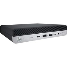 HP ELITEDESK 800 G4 i5-8500T 16GB RAM NEW 256GB SSD NVME Mini Desktop win 11 pro picture