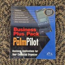 Vintage 1997 NEW SEALED Business Plus Pack for PalmPilot by McMillian Palm Pilot picture
