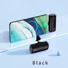 Mini Portable Charger 22.5W Fast Charging 5000mAh Type-C Power Bank For iPhone picture