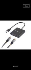 StarTech.com USB 3.0 to Dual HDMI Adapter - 4K & 1080p - External Graphics Card picture