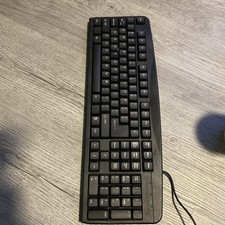 iMicro Classic Series 107-Key Keyboard KB-US919EB Black, USB Wired QWERTY picture