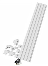 Sanus On - Wall Cable Concealer Cord Cover Kit for Mounted TVs picture