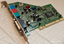 Vintage PCI Sound Card AZTech PCI 338-A3D (Aureal Vortex 8820) for Retrogaming picture