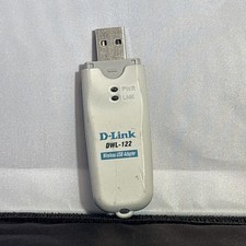 D-Link Air DWL-122 Wireless USB WiFi Adapter 802.11b 2.4GHz w/ Cap picture