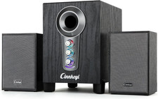 LED Computer Speakers with Subwoofer – 2.1 PC Speakers picture