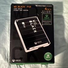 *NEW* Open box WD Black P10 XBOX Game Drive 4TB  USB 3 External Hard Drive HDD picture
