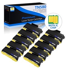 10PK TN580 Toner Cartridge For Brother HL-5240 HL-5250 MFC-8460N 8660DN DCP-8060 picture