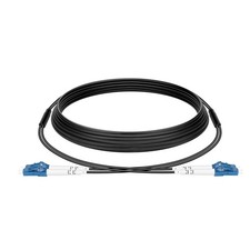 LC to LC Fiber Patch Cable Single Mode 30m/100ft,2 Core TPU Outdoor Fiber Optic picture