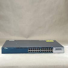 Gigabit Switch 24 port PoE+ Cisco WS-C3560X-24P-L New in Original Box picture
