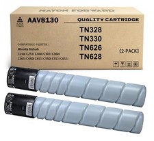 2-Pack TN328K TN328 TN330 TN626 TN628 High Yield Black Toner picture