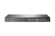 HPE Aruba 2930F Series Switch, 24 10/100/1000 ports, 4 x 10G SFP+ Uplinks, picture