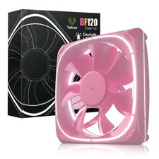 Vetroo 120mm Case Fan White LED Lighting PC Computer Silence Cooling Fan picture