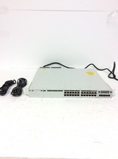 Cisco C9300-24U-E 24 Ports Fully Managed PoE Switch w/ C9300-NM-4G, 2x 1100 PS picture