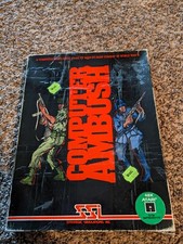 SSI Computer Ambush WWII War Game 2nd Edition Complete Atari 48K Disk 1980  picture