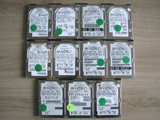 Lot of 11 assorted IBM/Hitachi 2.5