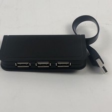 Onn High-Speed Transmission 4-Port 2.0 Technology Usb Hub, Black(T15)charger hub picture