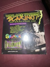 Who Are Youuu Scaring? Interactive CD 2001 Spencer Gifts Michael Myers Halloween picture