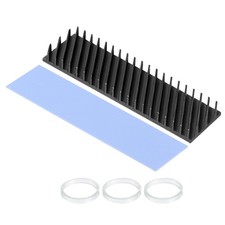 1Set 70x20x6mm Copper Heatsink w Thermal Pad picture