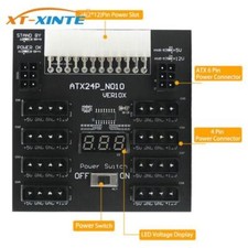 XT-XINTE Upgrade Version ATX Power Supply Breakout Board With 4 Pin and 6Pin picture