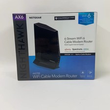 New NETGEAR Nighthawk AX6 WiFi 6 CAX30 Wifi Cable Modem Router picture