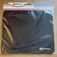 Innovera IVR52600 Large Mouse Pad, Nonskid, 9 7/8 X 11 7/8 X 1/8, Black New picture